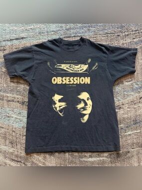 Obsession Curry Barker Movie Poster Black Horror Graphic T-Shirt